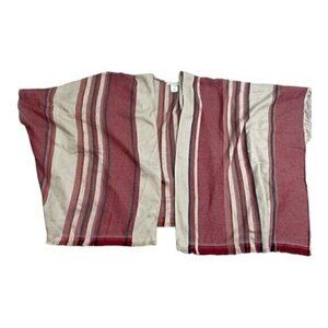 Francesca bohemian red striped duster size one size